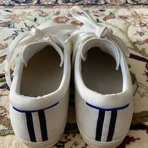 Rothy’s Lace Up Sneakers in White